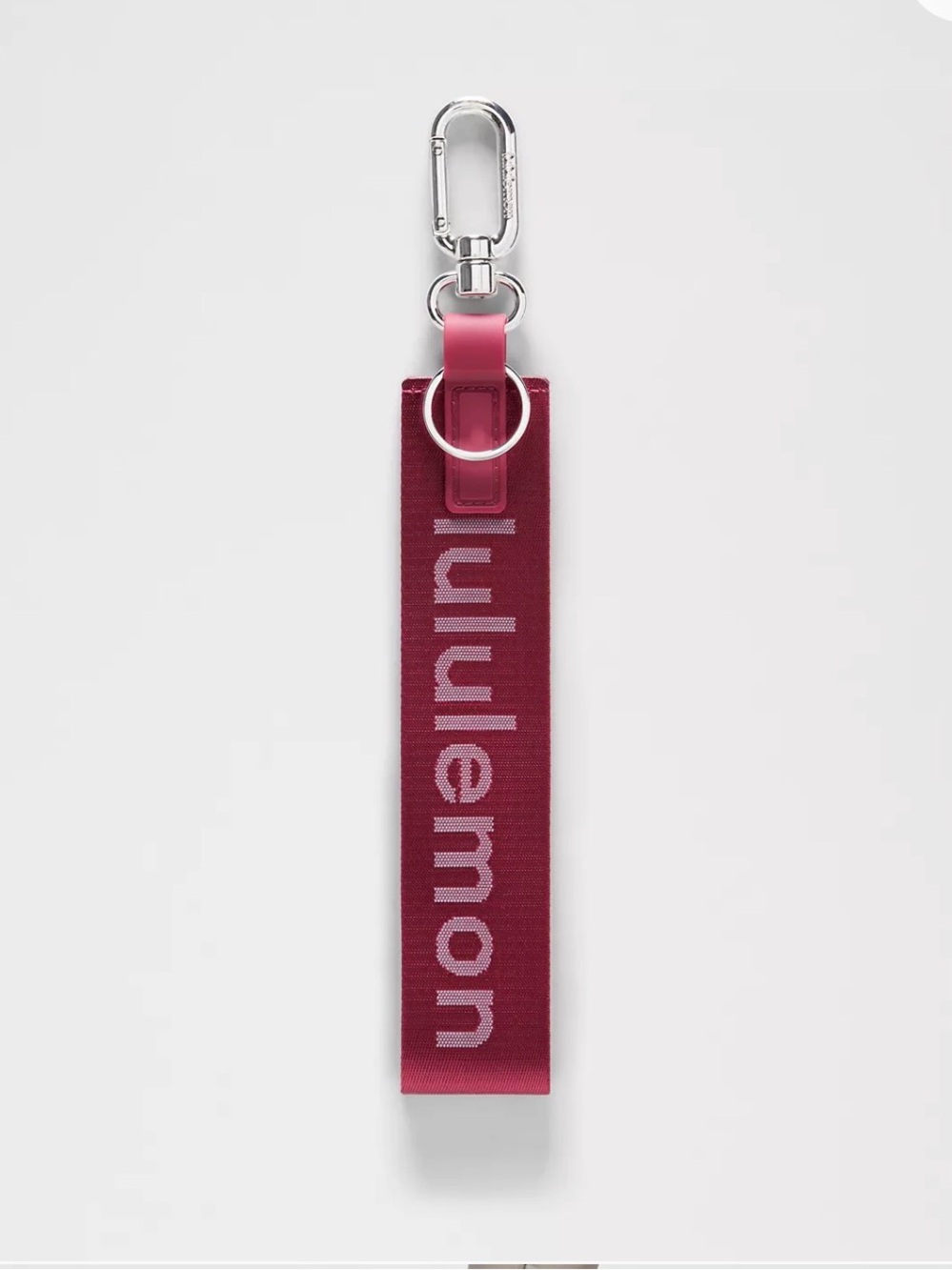 Lululemon Never Lost Keychain